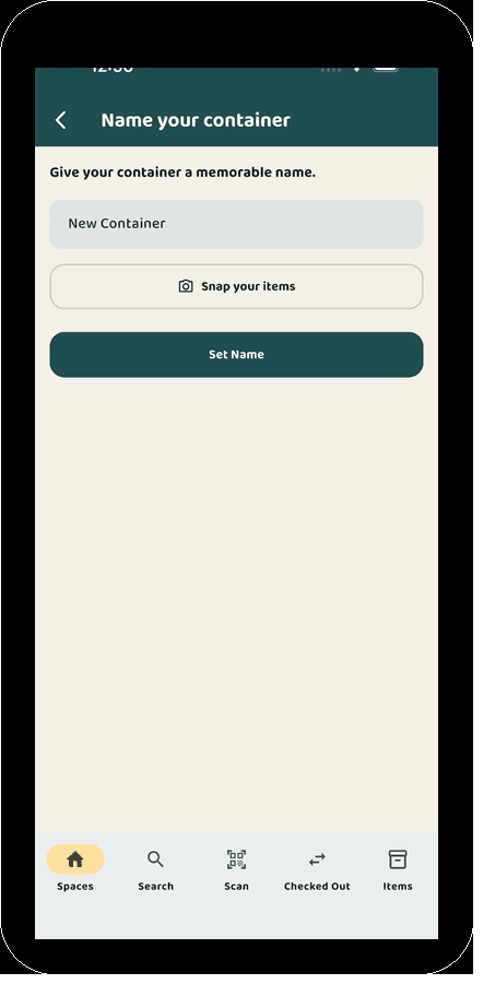 Add items & organize